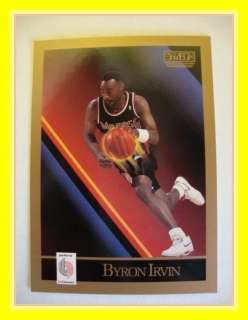 SKYBOX 1990 91 NBA #235 BYRON IRVIN, TRAILBLAZERS  