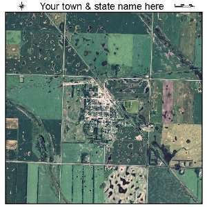  Aerial Photography Map of Lansford, North Dakota 2010 ND 