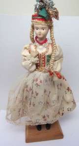 International Doll vintage POLAND Tradycja Costume 10  