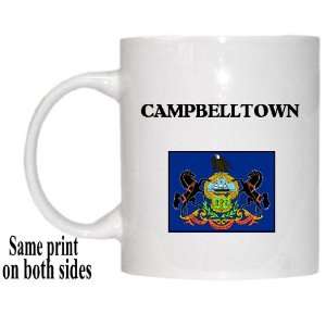   US State Flag   CAMPBELLTOWN, Pennsylvania (PA) Mug 