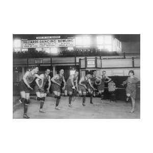 Dance Lessons for the Palace Club Basketball Team 20x30 poster