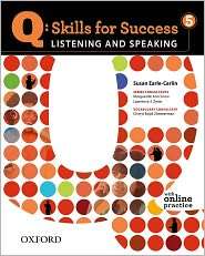 Skills for Success 5 Listening & Speaking Student Book with Student 