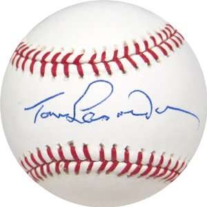  Tommy LaSorda Autographed/Hand Signed Baseball Sports 