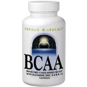  BCAA 733 mg 60 capsules   Source Naturals Health 
