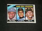 Autographed signed 1964 Topps Giants Dean Chance and Juan Pizarro 
