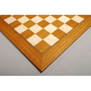 House of Staunton Teak Chess Board   2.25 inch  Toys 