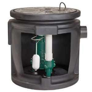  ZOELLER 912 1116 Sewage System, 1/2HP, Vertical Switch 
