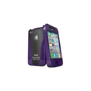  iSkin Solo Vu Case for iPhone 4 SOLOVU4PE   Velvet Purple 