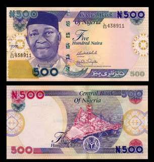 500 NAIRA Banknote NIGERIA 2005   Nnamdi AZIKIWE   UNC  