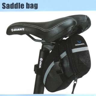 Portable Cycling Bicycle Bike Saddle Outdoor Pouch Back Seat Bag 