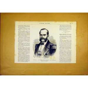  Portrait Topete Spain Spanish French Print 1868