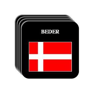  Denmark   BEDER Set of 4 Mini Mousepad Coasters 
