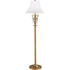  Dougal French Gold Floor Lamp