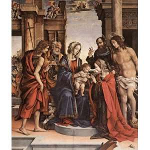  6 x 4 Greeting Card Lippi Filippino The Marriage of St 