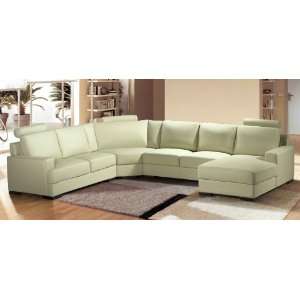  Modern Sectional Sofa   Beige