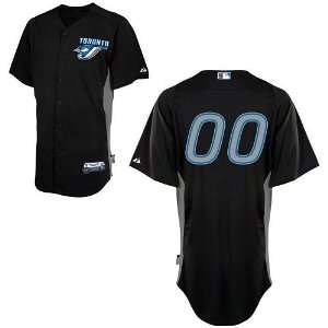   Jays Authentic Customized Road Cool Base BP Jersey
