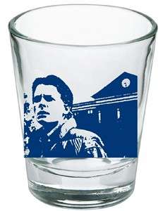 Back To The Future Marty McFly at Clock Tower Shot Glass LIMITED 