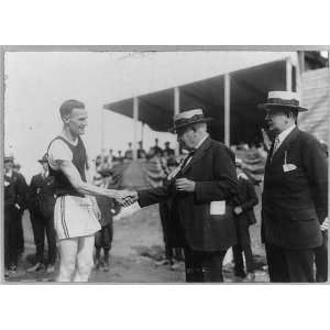  Thomas A Edison with winner of Running Grand Prix,c1920 