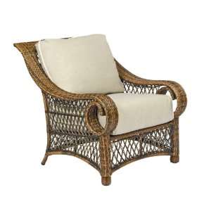  Woodard Belmar Wicker Stationary Lounge Chair Patio, Lawn 