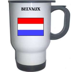  Luxembourg   BELVAUX White Stainless Steel Mug 