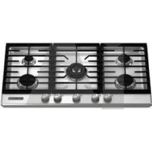    36 In. Stainless Steel Gas Cooktop   KFGS366VSS Appliances