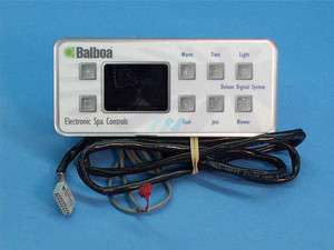 Spa hot tub Balboa WG® SERIAL DELUXE DIGITAL main panel keypad part 