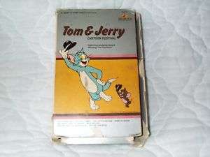 TOM & AND JERRY CARTOON FESTIVAL VHS OOP MGM BIG BOX  