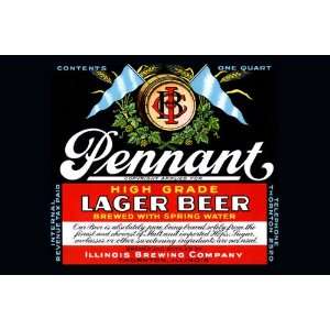  Pennant Lager Beer 20X30 Poster Paper