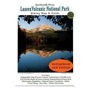 Earthwalk Press Lassen Volcanic National Park Map & Guide  