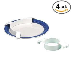  Duro Med Food Bumper, White (Pack of 4) Health & Personal 