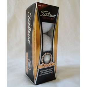 Titleist Pro V1 Golf Balls, Sleeve of 3 Balls (2011 model)  
