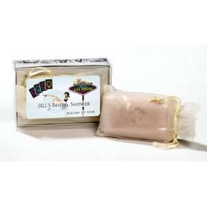  Vegas Theme Personalized Fresh Linen Scented Soap Bar (Set of 20