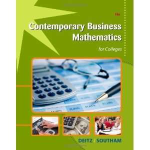  Contemporary Business Mathematics for Colleges (with 