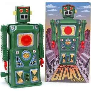  Shooting Giant Wind Up Robot Toys & Games
