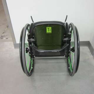 TiLite 15X18 ZR Titanium Wheelchair SN 11912384  