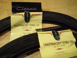   Stingray Fastback 20 Bicycle Tires Front Tire & Rear Slick & Tubes