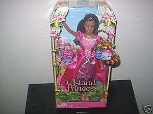 New In Box 2007 Barbie Island Princess Doll  