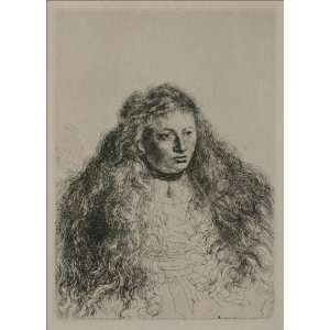  Oil Painting Study of Jewish Bride Rembrandt van Rijn 