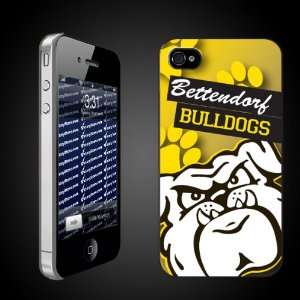  Bettendorf High School Bulldogs Clear Protective iPhone4 