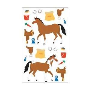  Mrs. Grossmans Stickers Horse Tack; 4 Items/Order Arts 
