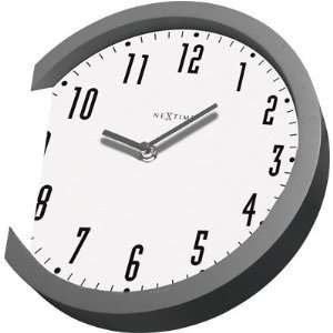  Crazy modern tick tock Clock   TILTED CIRCLE.