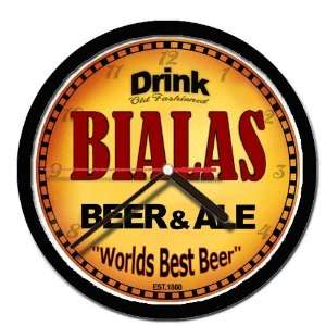  BIALAS beer and ale cerveza wall clock 