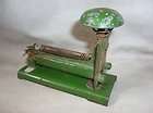 VINTAGE ANTIQUE PHONE TELEPHONE OFFICE PRETTY LADY PAPERCLIP STAPLER 