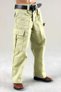 mc0066 greenish trousers with belt for 12 figures  