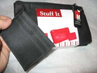 My Big Fat Black Wallet,New Mundi 3 zipper Style  
