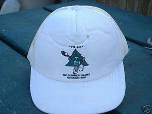 Ball Cap Hat   BC Summer Games Nanaimo Lacrosse 85 H231  