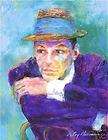 Serigraph Frank Sinatra The Voice LeRoy Neiman signed