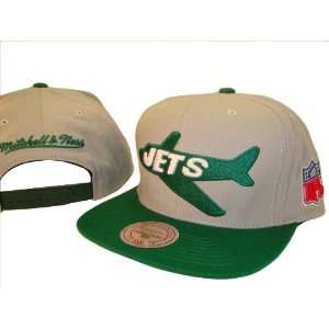  New York Jets Grey & Green Adjustable Snap Back Baseball 
