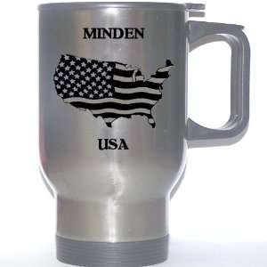  US Flag   Minden, Louisiana (LA) Stainless Steel Mug 