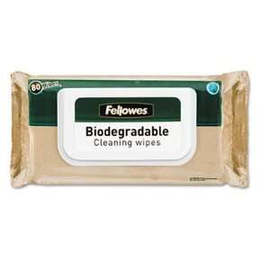  Fellowes Biodegradable Cleaning Wipes FEL2213101 Health 